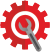 Cog and spanner icon