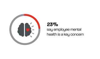 Employee mental health graph