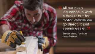 All our main insurance is with a broker but for motor vehicle we go direct, it just seems easier quote