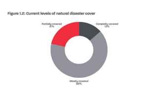 Current levels of natural disaster cover
